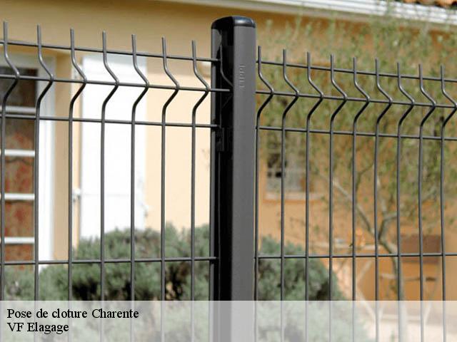 Pose de cloture 16 Charente  VF Elagage