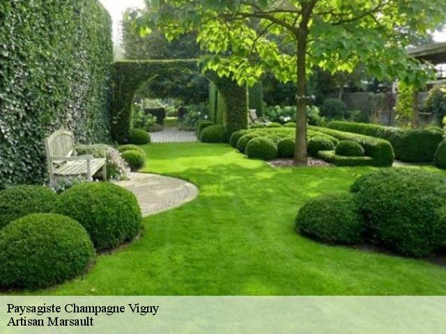Paysagiste  champagne-vigny-16250 Artisan Marsault