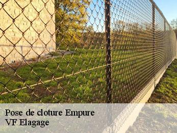 Pose de cloture  empure-16240 VF Elagage