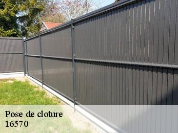 Pose de cloture  16570