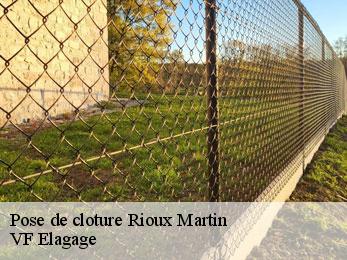 Pose de cloture  rioux-martin-16210 VF Elagage