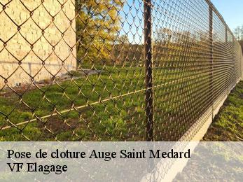 Pose de cloture  auge-saint-medard-16170 VF Elagage