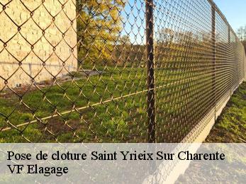 Pose de cloture  saint-yrieix-sur-charente-16710 VF Elagage